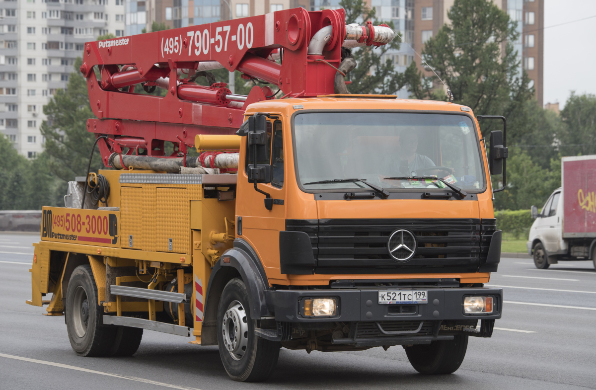 Московская область, № К 521 ТС 199 — Mercedes-Benz SK (общ. мод.)