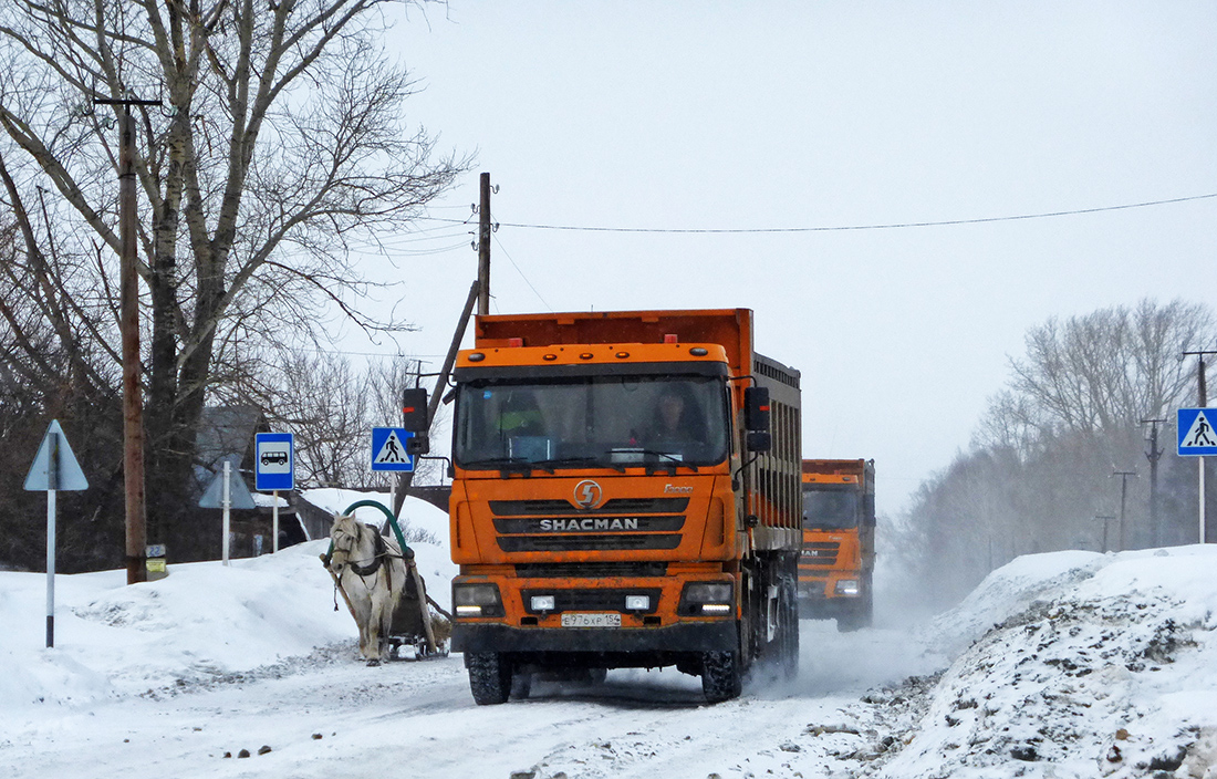 Новосибирская область, № Е 976 ХР 154 — Shaanxi Shacman F3000 SX331x