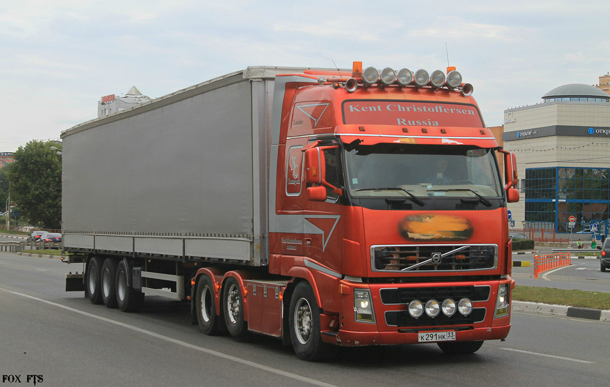 Владимирская область, № К 291 НК 33 — Volvo ('2002) FH16.610