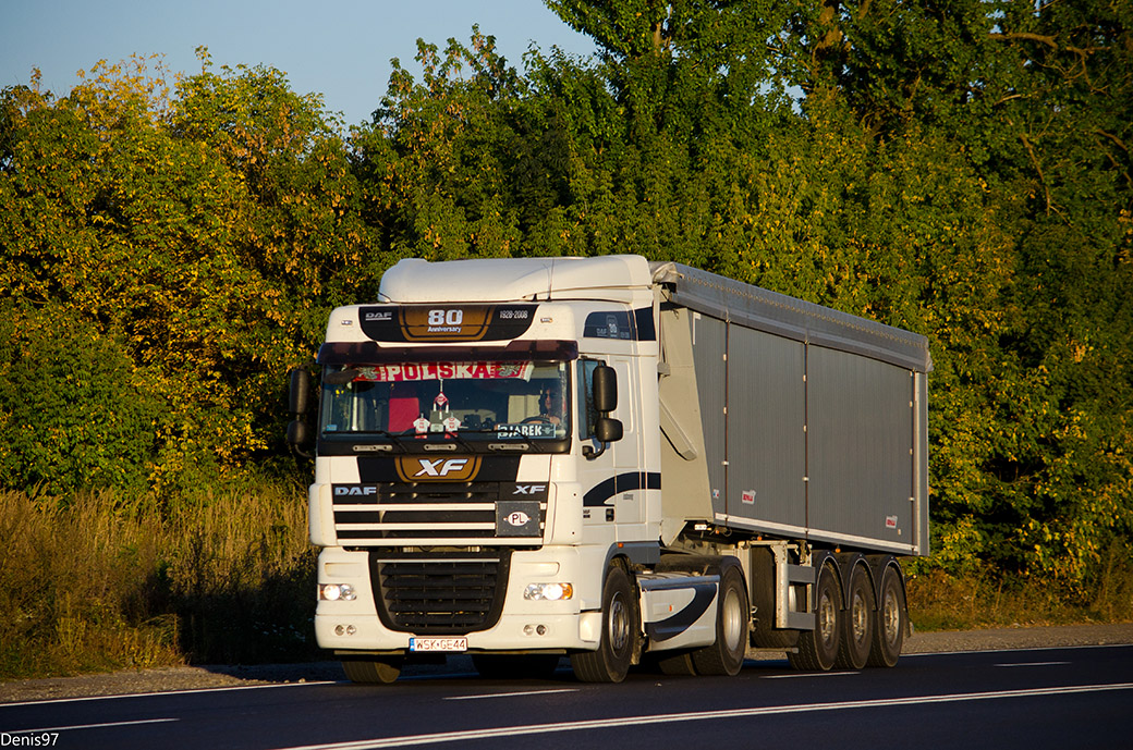 Польша, № WSK GE44 — DAF XF105 FT