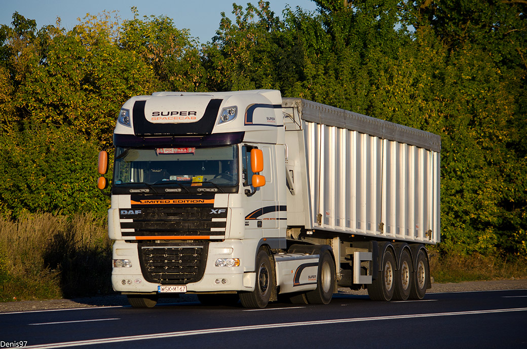 Польша, № WSK MT67 — DAF XF105 FT