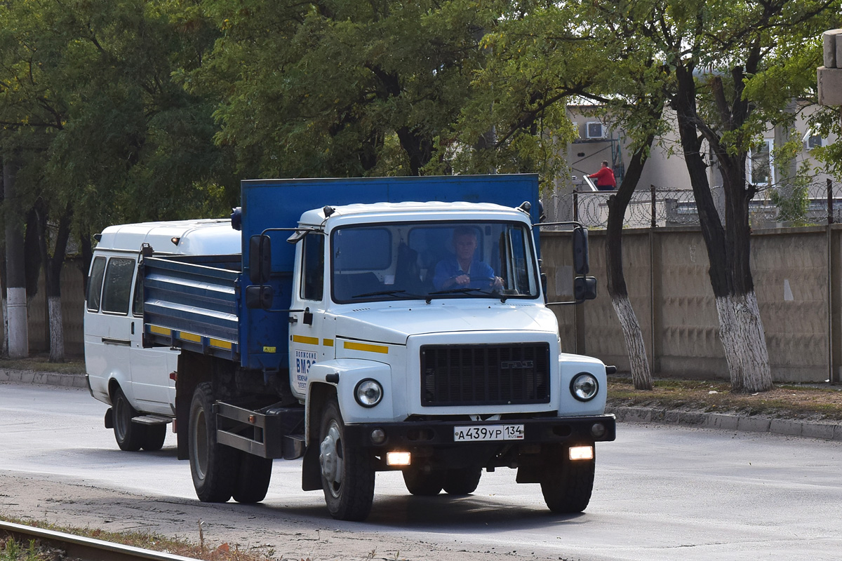 Волгоградская область, № А 439 УР 134 — ГАЗ-3309