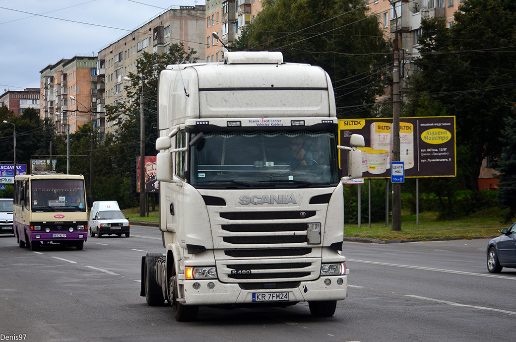 Польша, № KR 7FM24 — Scania ('2013) R480