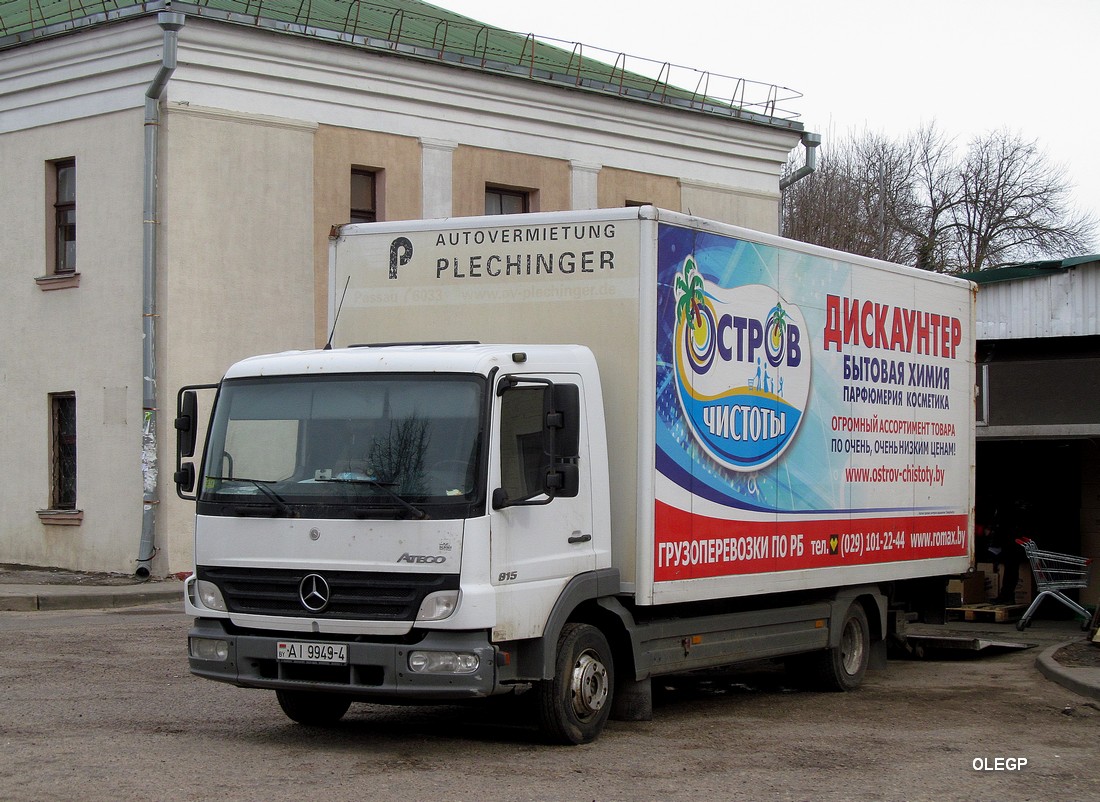 Гродненская область, № АІ 9949-4 — Mercedes-Benz Atego 815