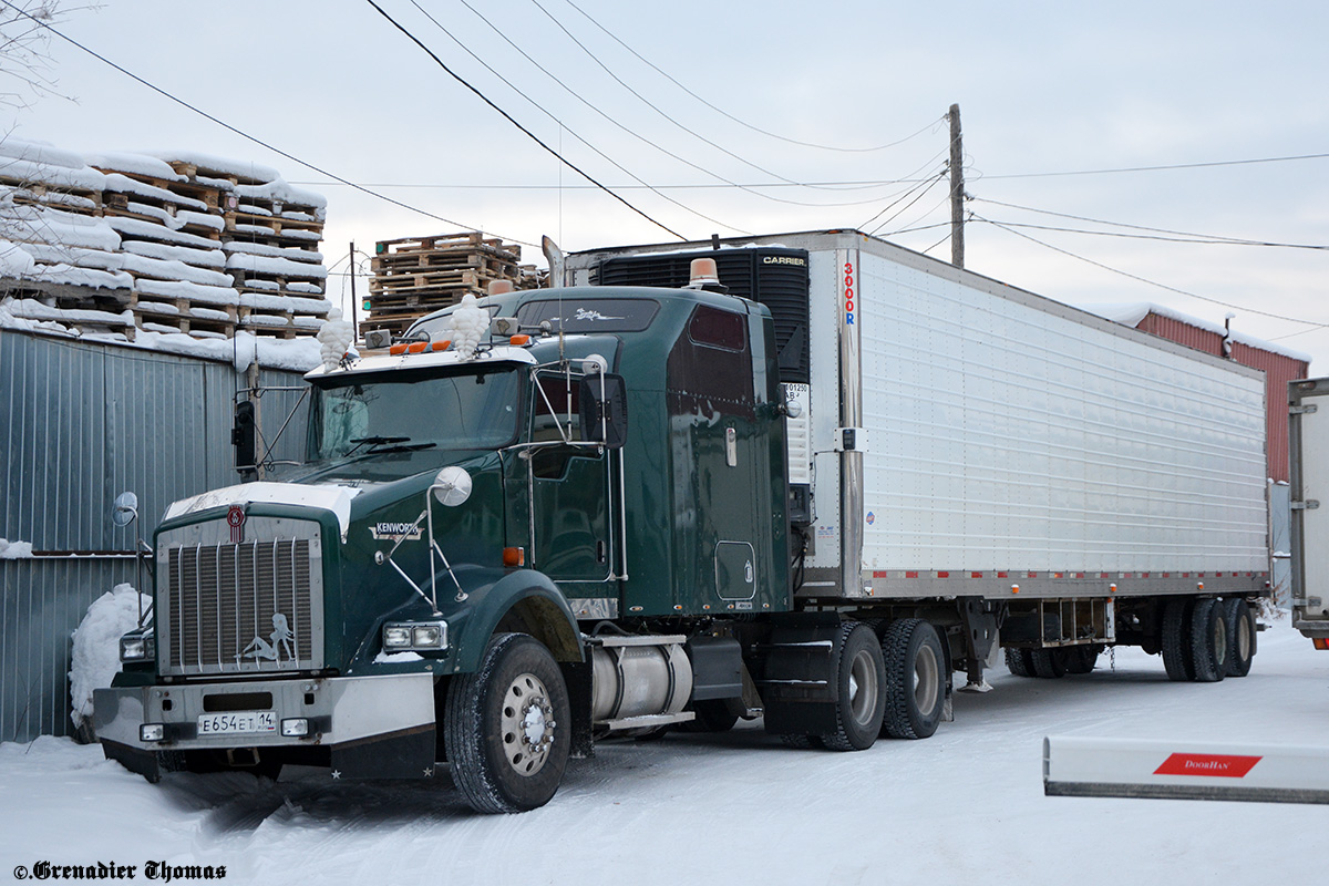 Саха (Якутия), № Е 654 ЕТ 14 — Kenworth T800