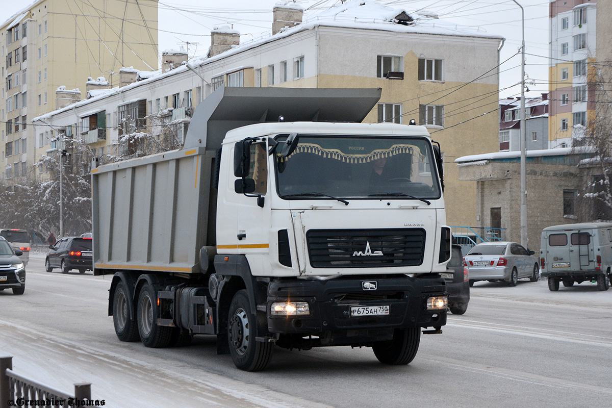 Саха (Якутия), № Р 675 АН 750 — МАЗ-6501 (общая модель)