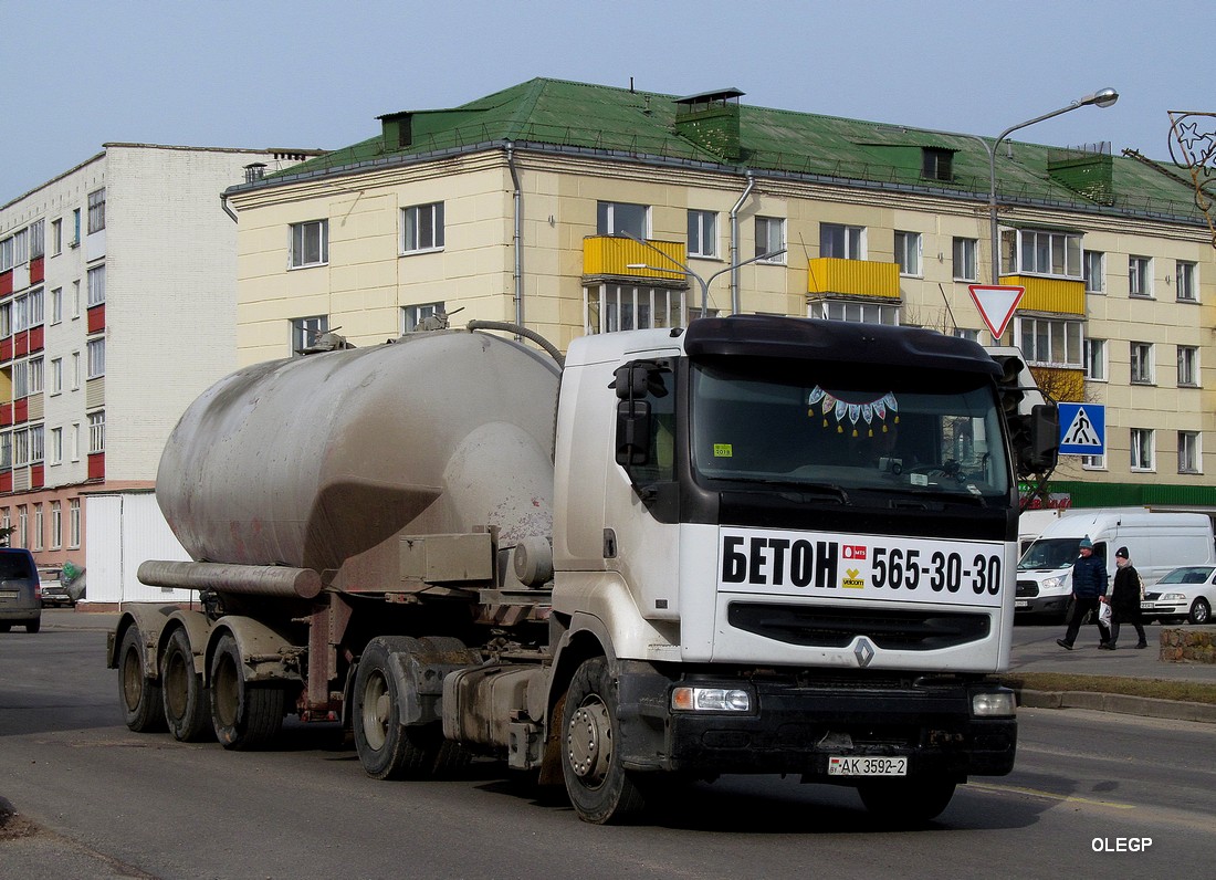 Витебская область, № АК 3592-2 — Renault Premium ('2006)