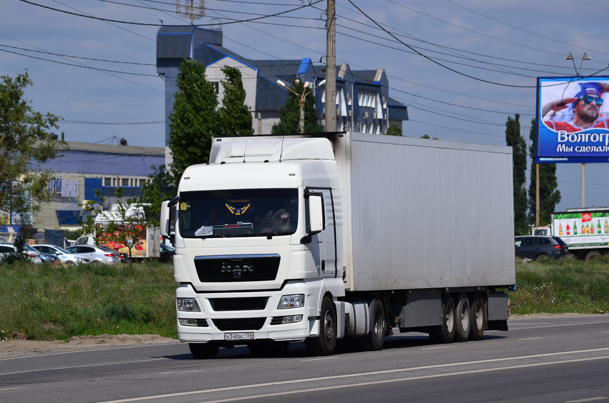 Московская область, № Х 340 ВС 750 — MAN TGX ('2007) 18.440