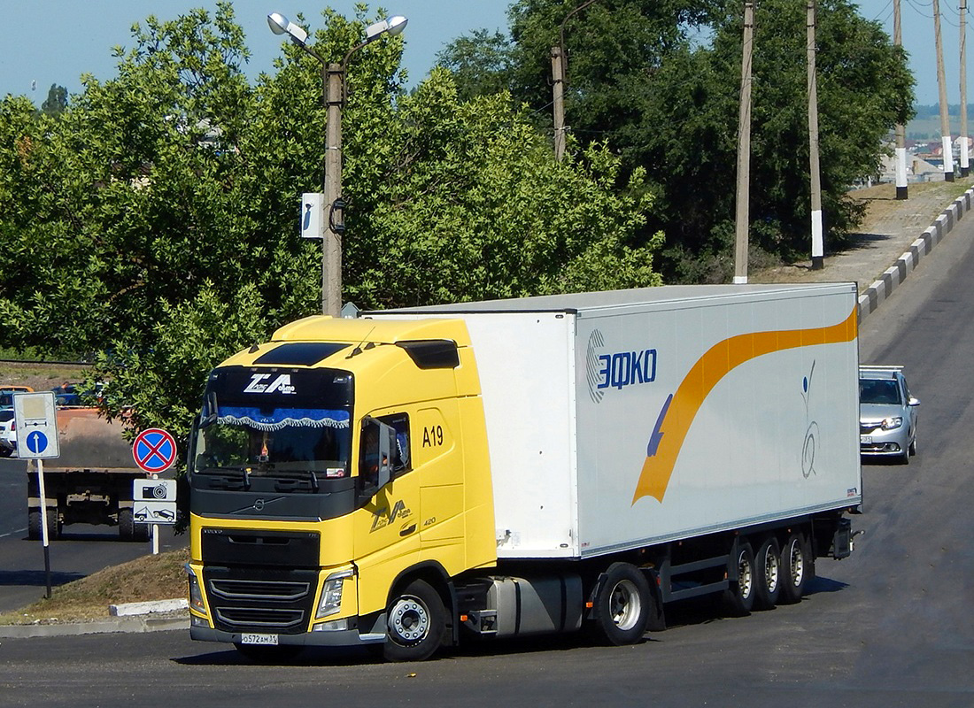 Белгородская область, № A19 — Volvo ('2012) FH.420 [X9P]