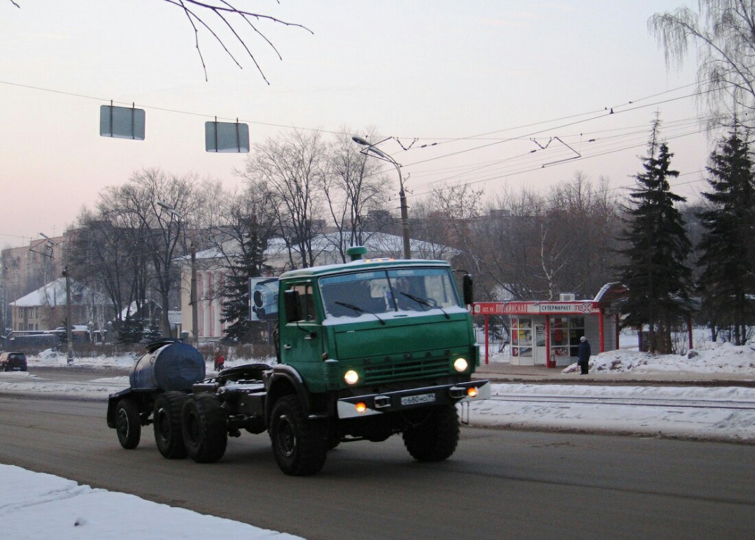 Москва, № О 680 НО 99 — КамАЗ-43105