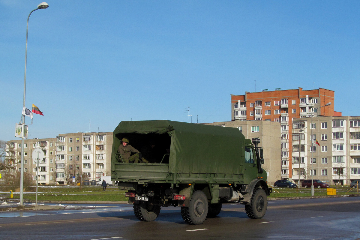 Литва, № LK 152 D — Mercedes-Benz Unimog (общ.м)