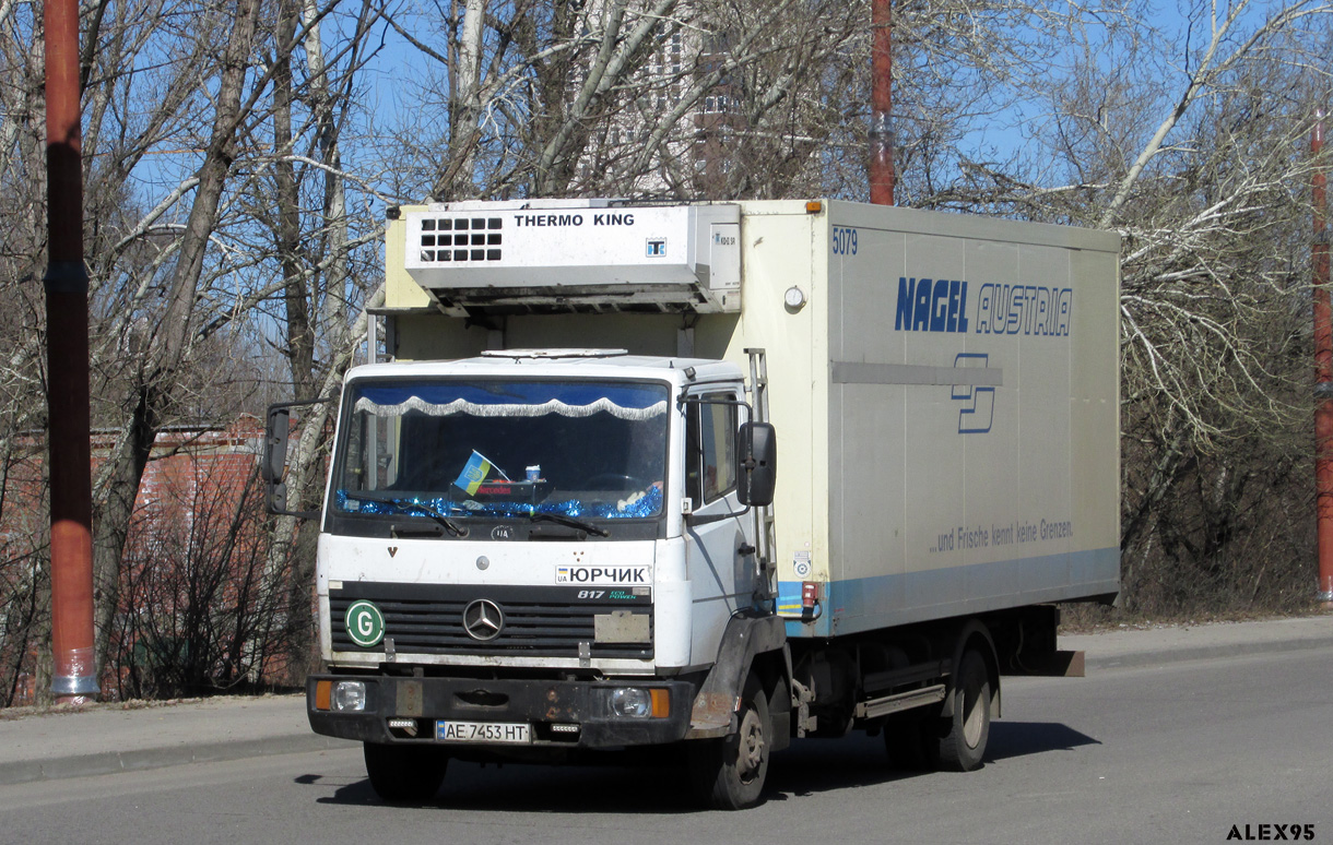 Днепропетровская область, № АЕ 7453 НТ — Mercedes-Benz LK 817