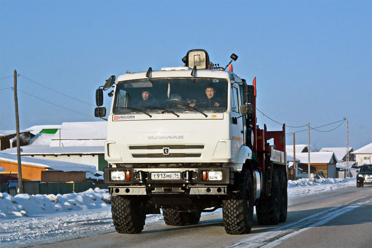 Саха (Якутия), № Т 913 МЕ 14 — КамАЗ-43118 (общая модель)