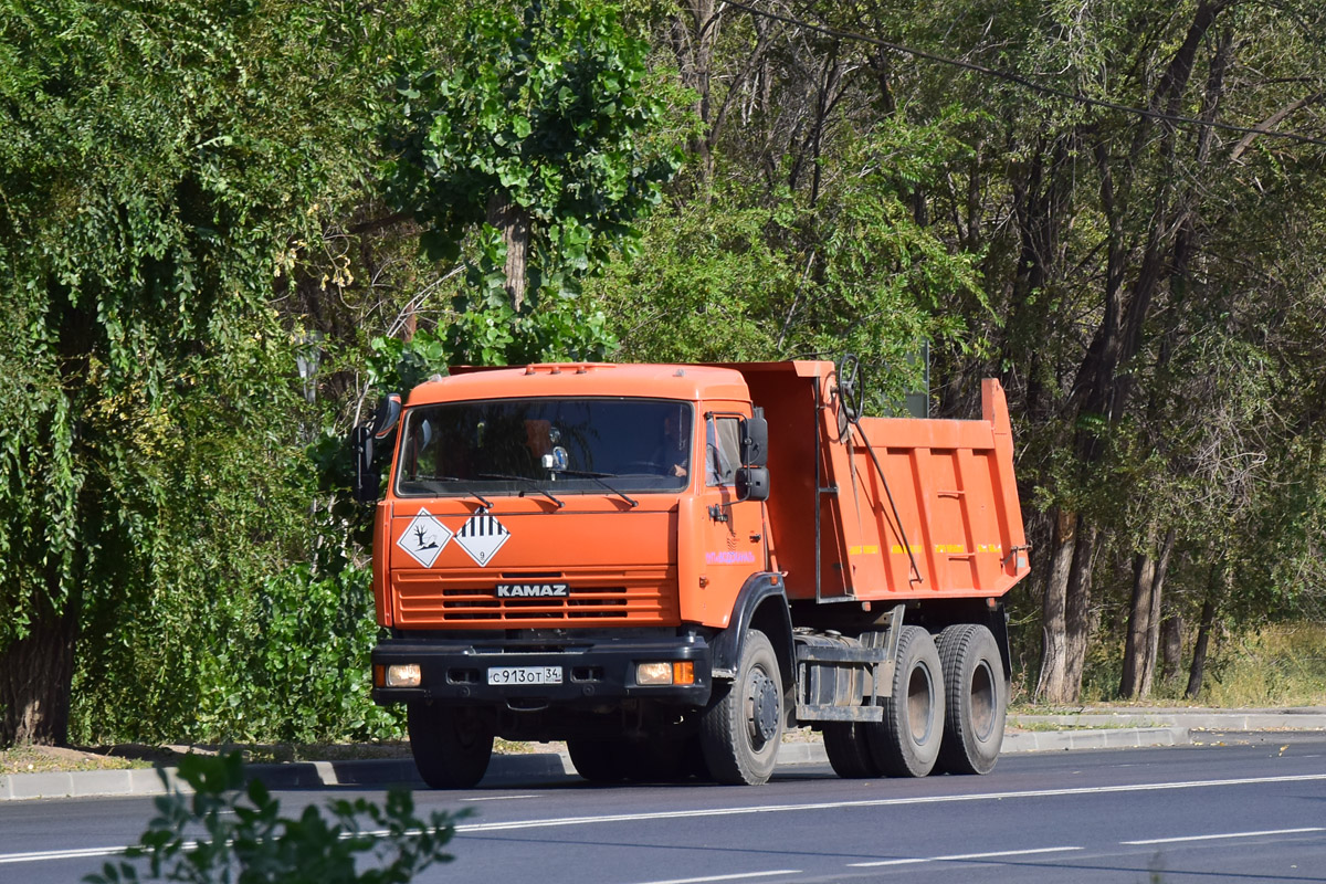 Волгоградская область, № С 913 ОТ 34 — КамАЗ-65115-62