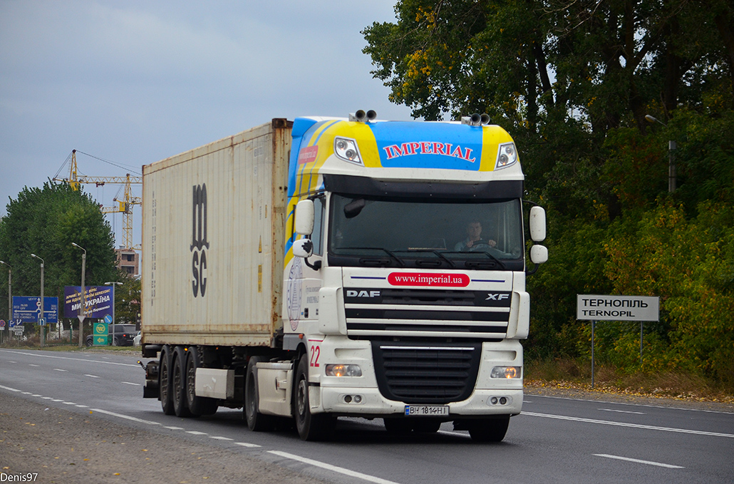 Одесская область, № 22 — DAF XF105 FT