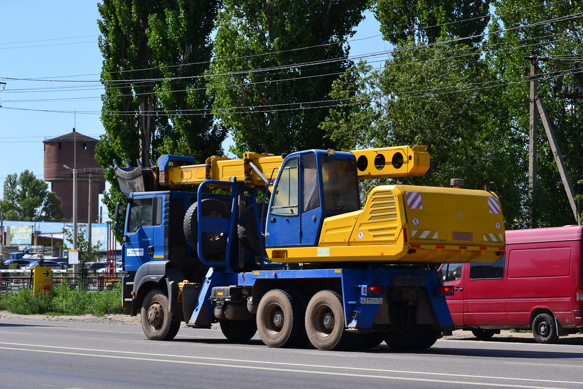 Волгоградская область, № А 211 ТН 34 — MAN TGA (общая модель)