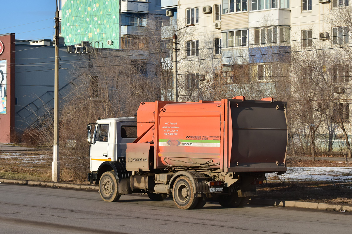 Волгоградская область, № В 378 СТ 134 — МАЗ-5337X2