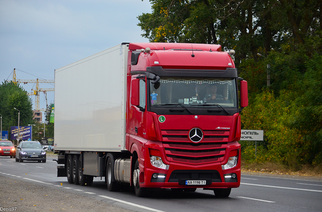 Киев, № АА 1198 ТІ — Mercedes-Benz Actros ('2011) 1845