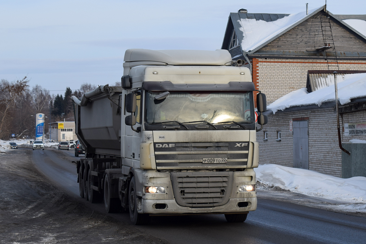 Алтайский край, № Р 009 ТО 22 — DAF XF105 FT