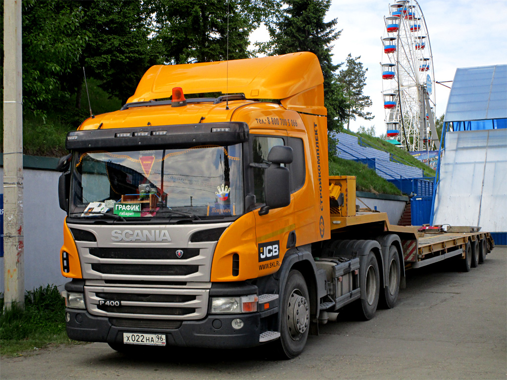 Свердловская область, № Х 022 НА 96 — Scania ('2011) P400