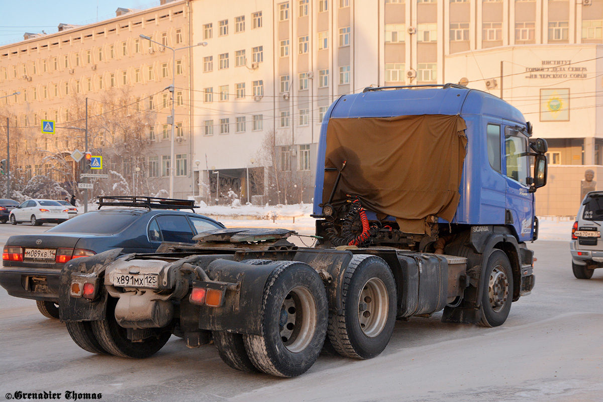 Саха (Якутия), № Х 891 МХ 125 — Scania ('1996) P124L