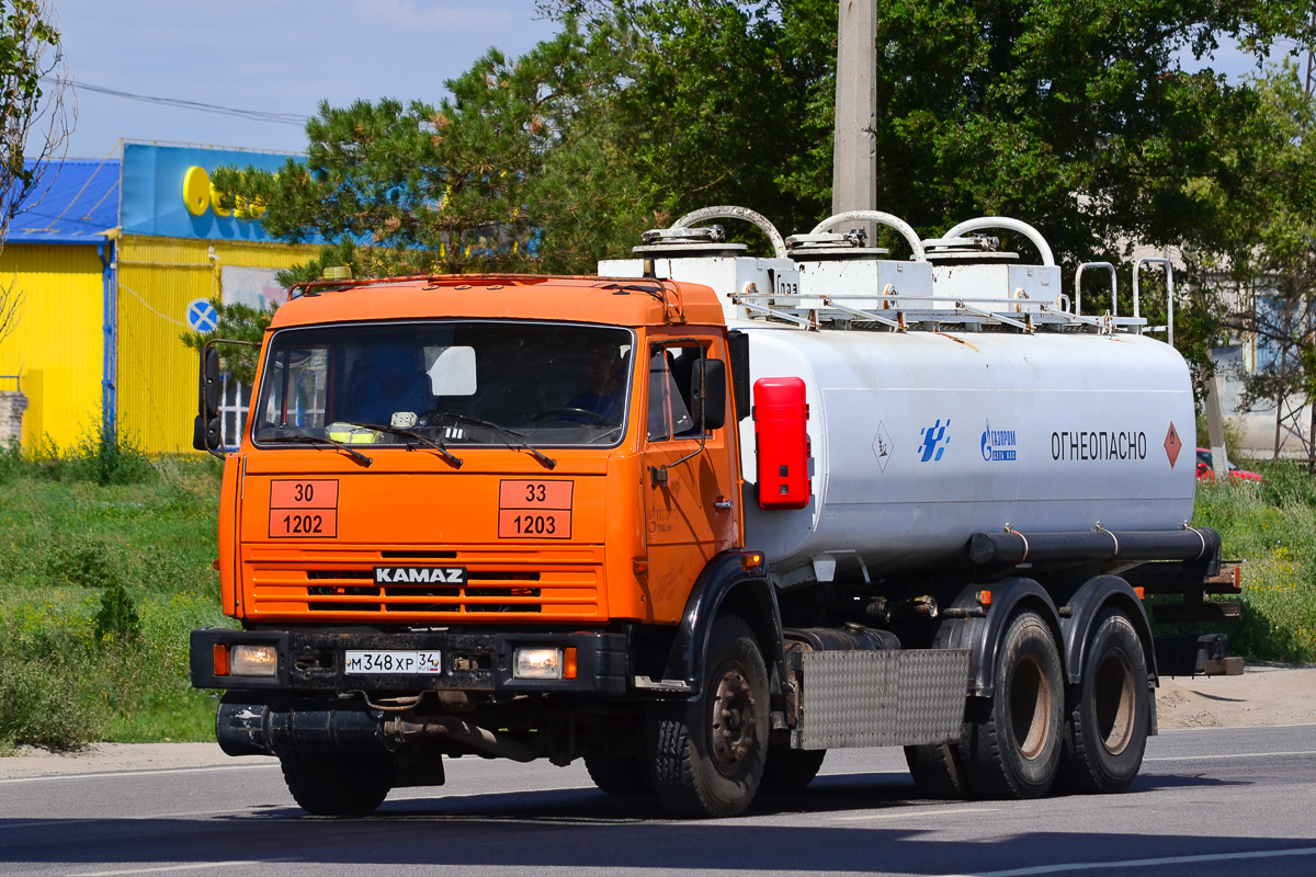 Волгоградская область, № М 348 ХР 34 — КамАЗ-65115-62