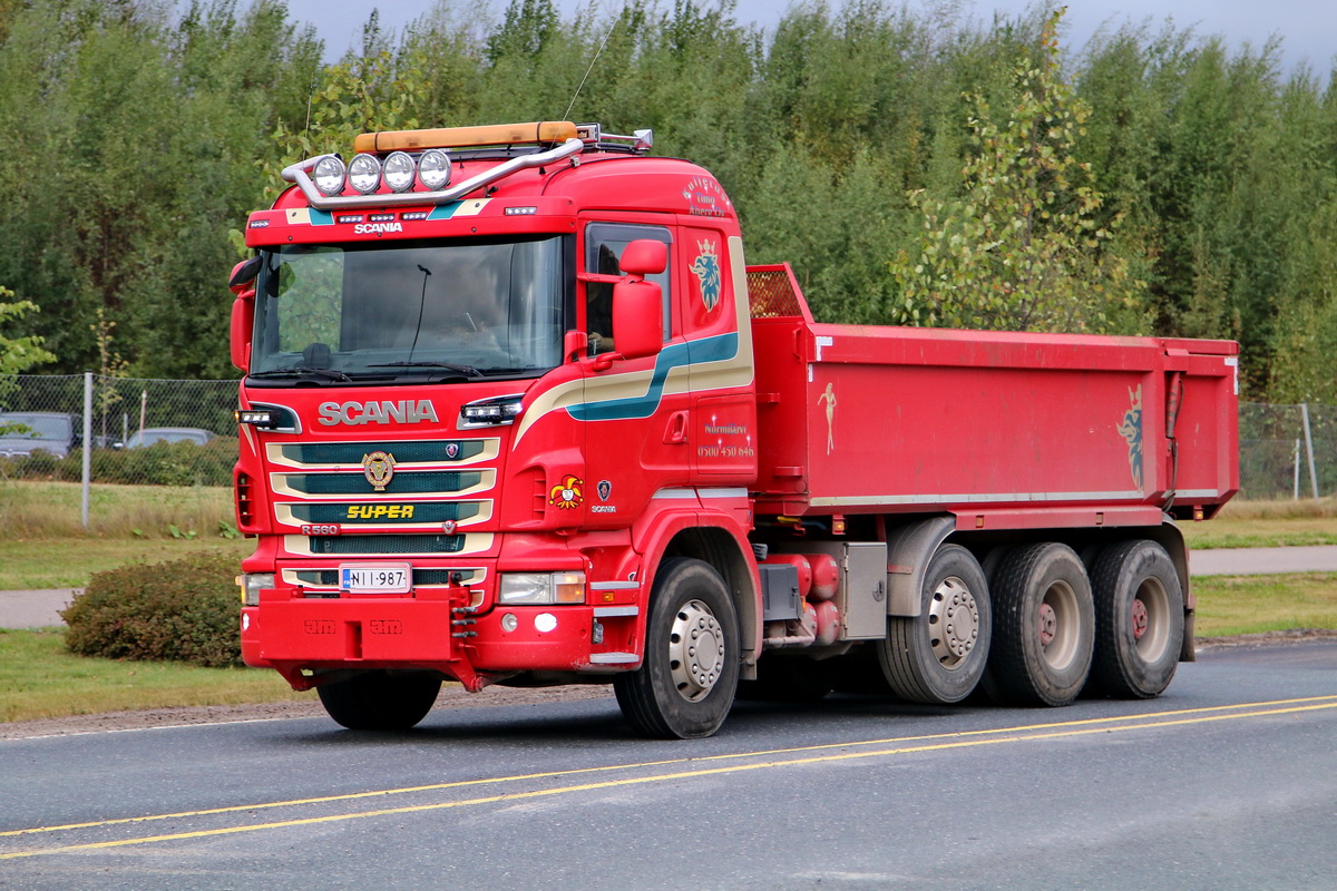 Финляндия, № NII-987 — Scania ('2009) R560