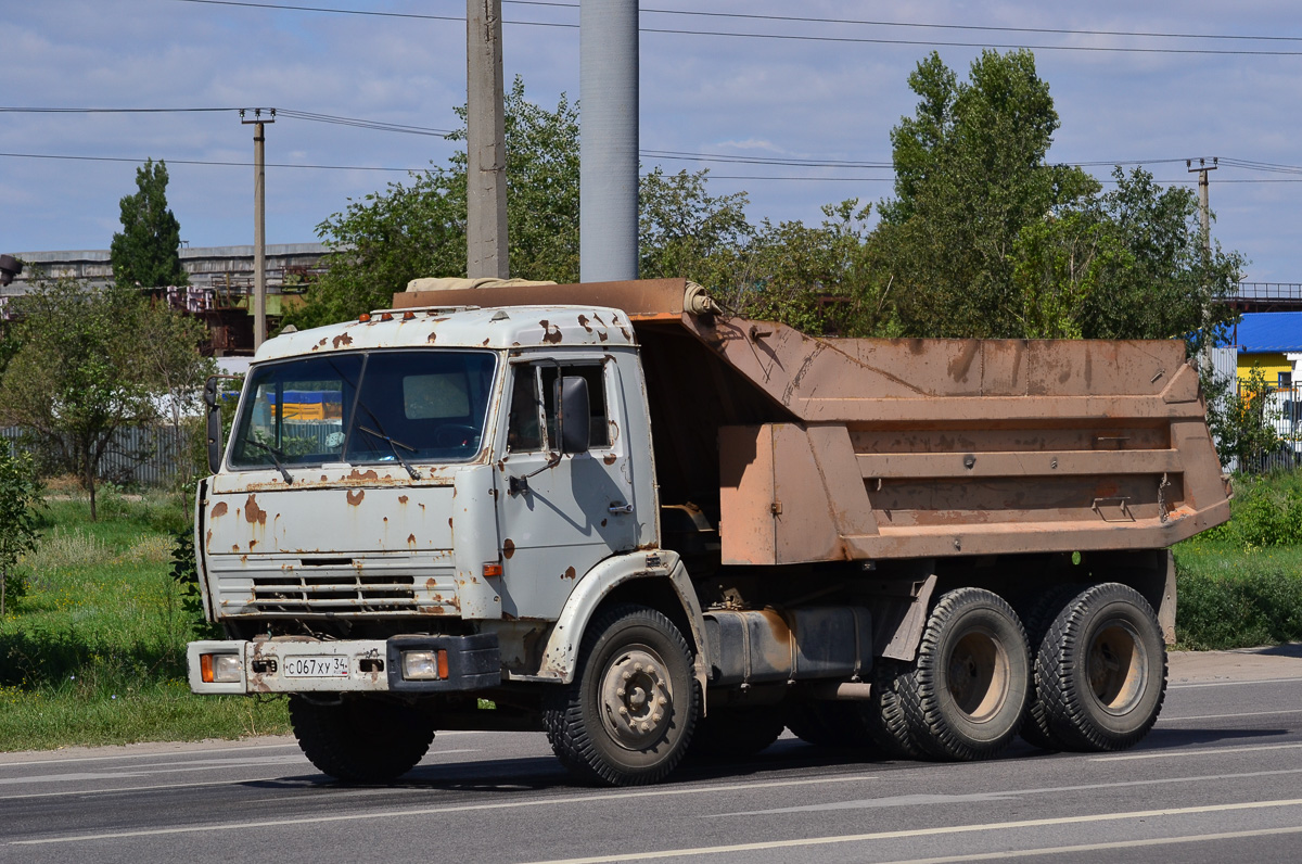 Волгоградская область, № С 067 ХУ 34 — КамАЗ-55111-01 [55111A]