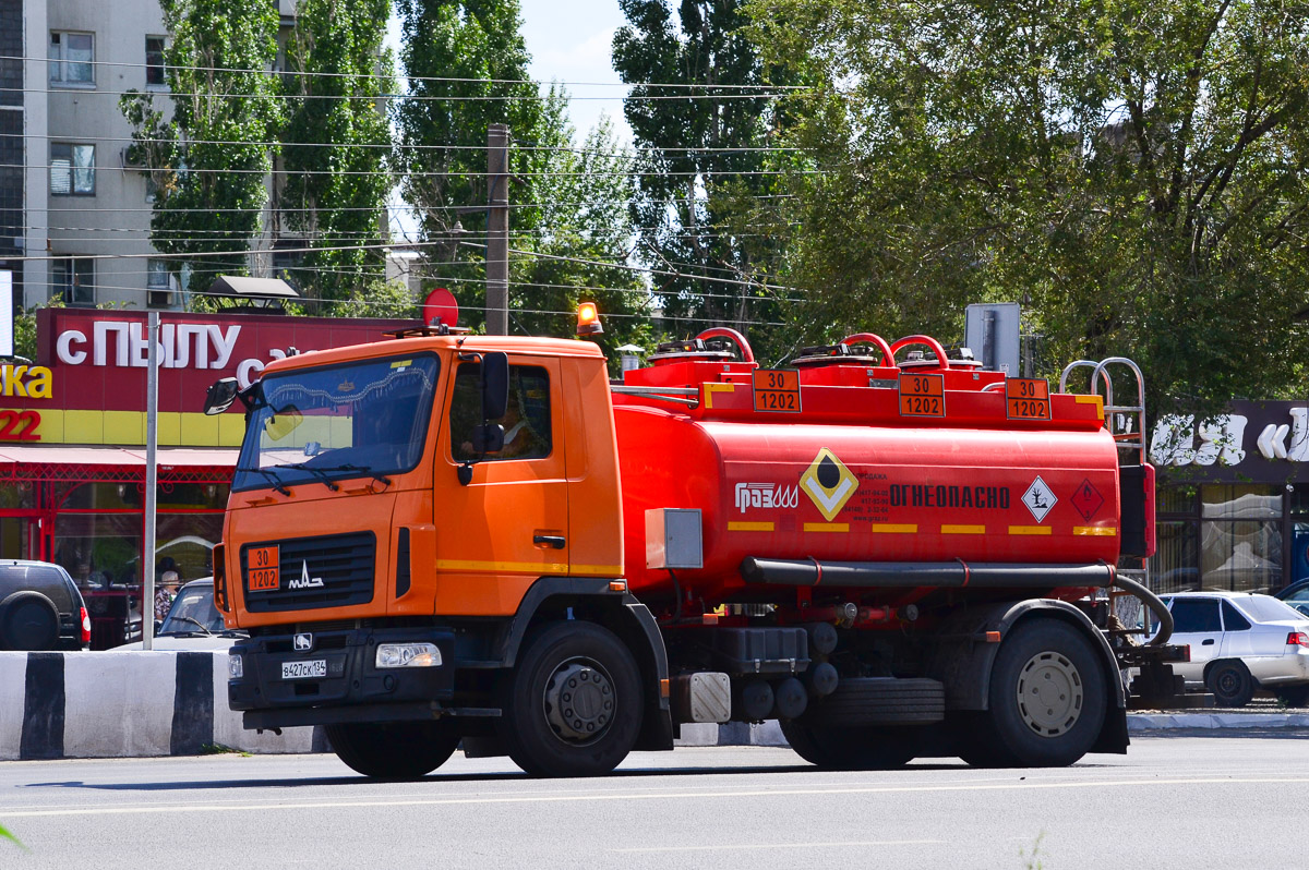 Волгоградская область, № В 427 СК 134 — МАЗ-5340B2