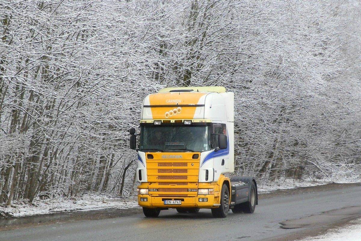 Латвия, № EN-4747 — Scania ('1996) R164L