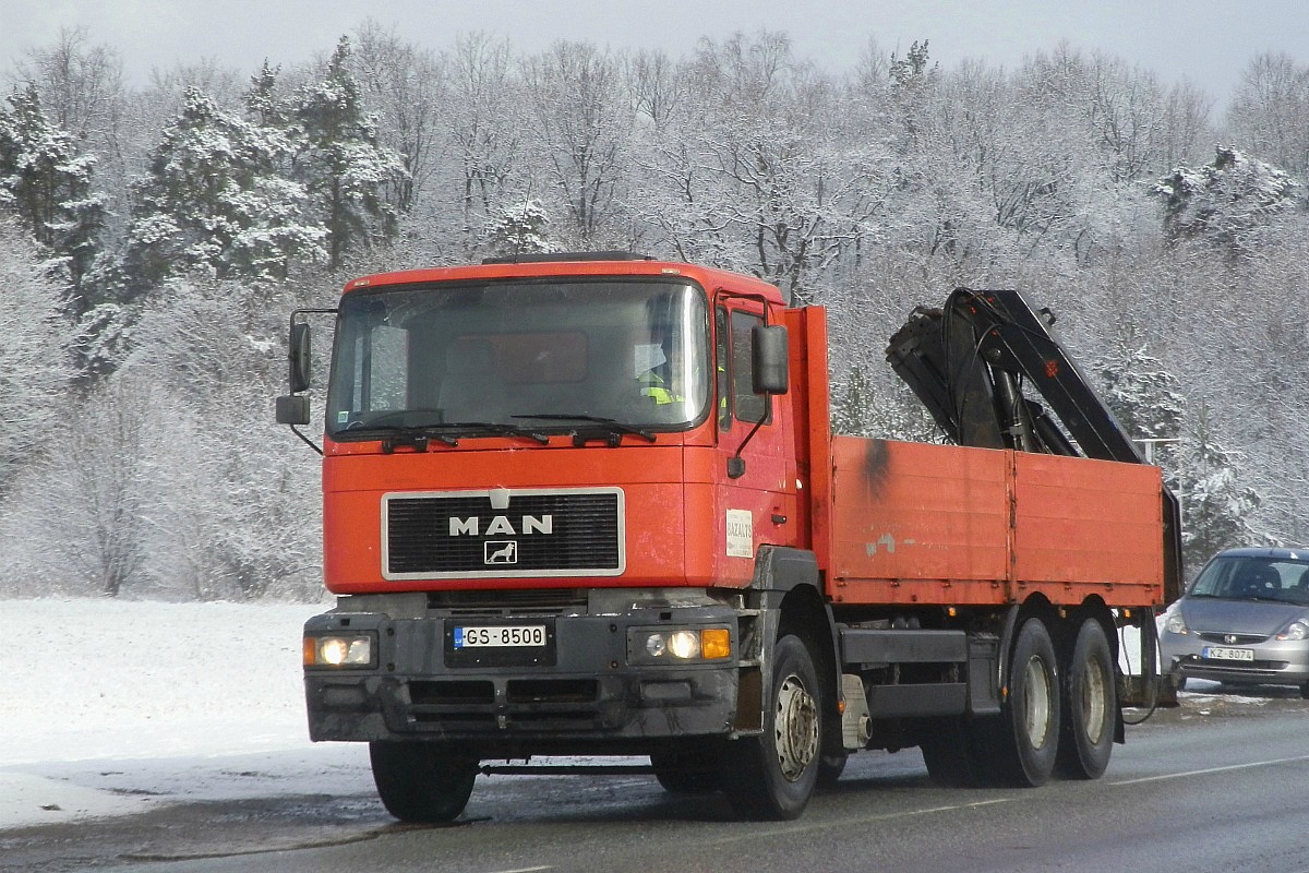 Латвия, № GS-8500 — MAN F2000 (общая модель)