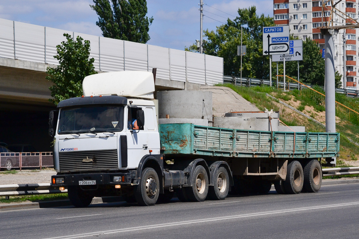 Волгоградская область, № С 206 ЕН 34 — МАЗ-642205