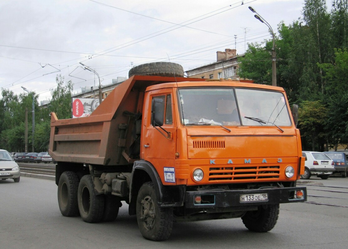 Удмуртия, № Н 133 ОЕ 18 — КамАЗ-5511