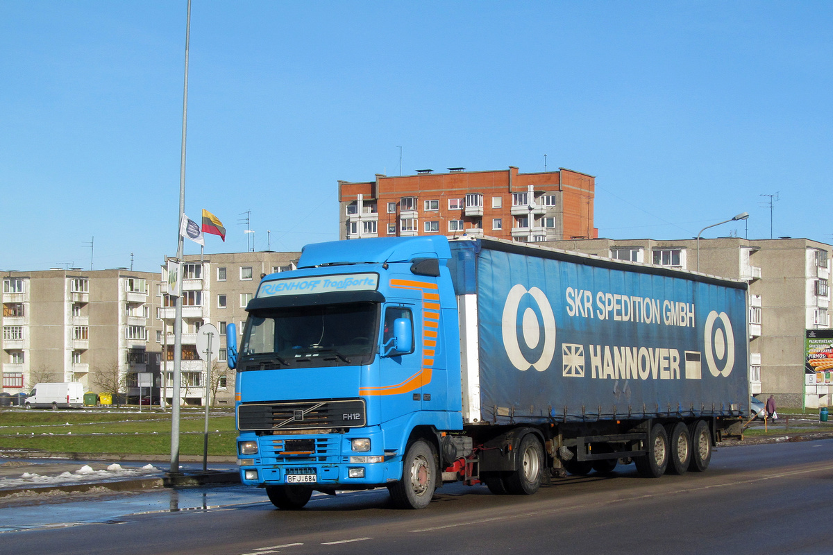 Литва, № BFJ 684 — Volvo ('1993) FH16.520