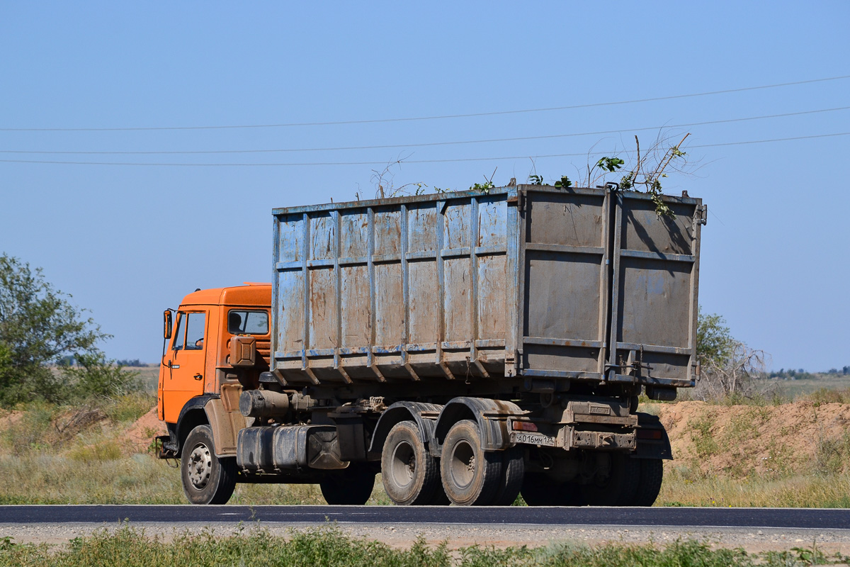 Волгоградская область, № А 016 ММ 134 — КамАЗ-65117 [651170]