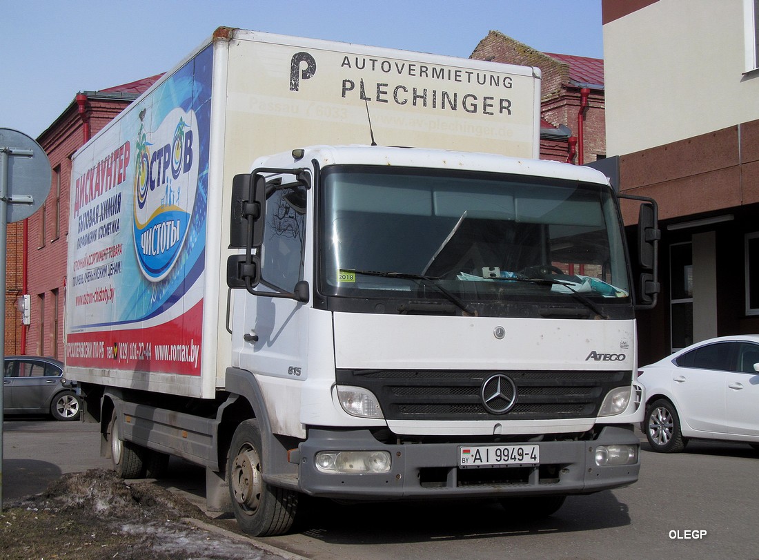 Гродненская область, № АІ 9949-4 — Mercedes-Benz Atego 815