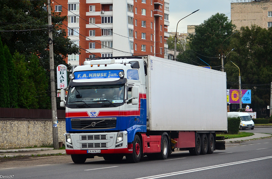 Черкасская область, № СА 4616 СА — Volvo ('2008) FH.460