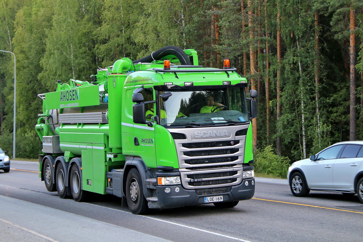 Финляндия, № LOE-169 — Scania ('2013) G410