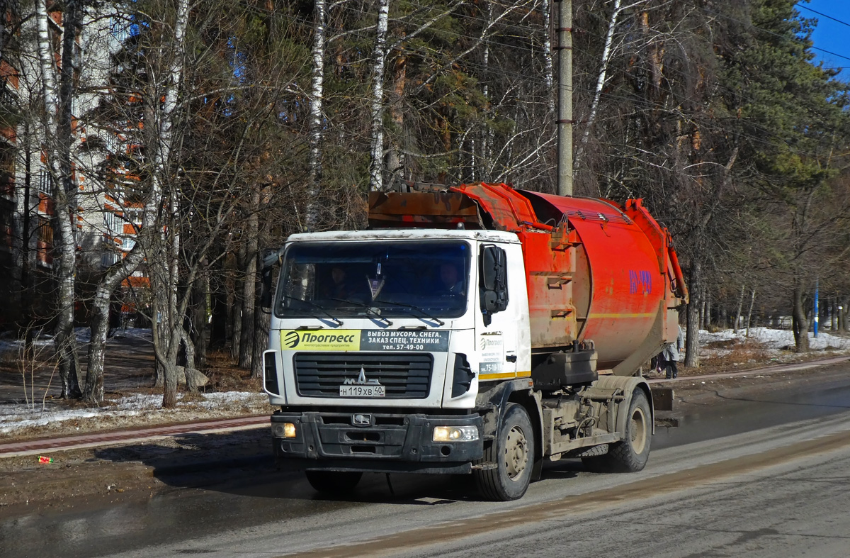 Калужская область, № Н 119 ХВ 40 — МАЗ-5340B2