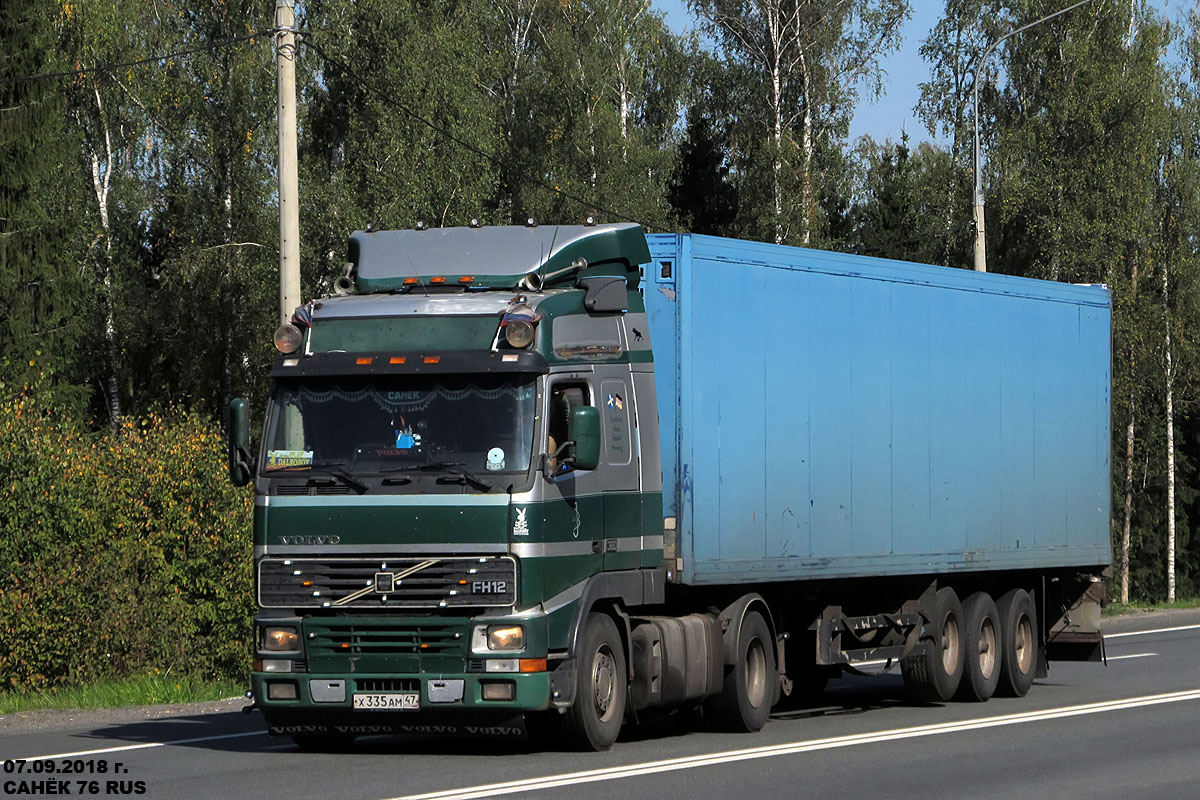 Ленинградская область, № Х 335 АМ 47 — Volvo ('1993) FH12.380