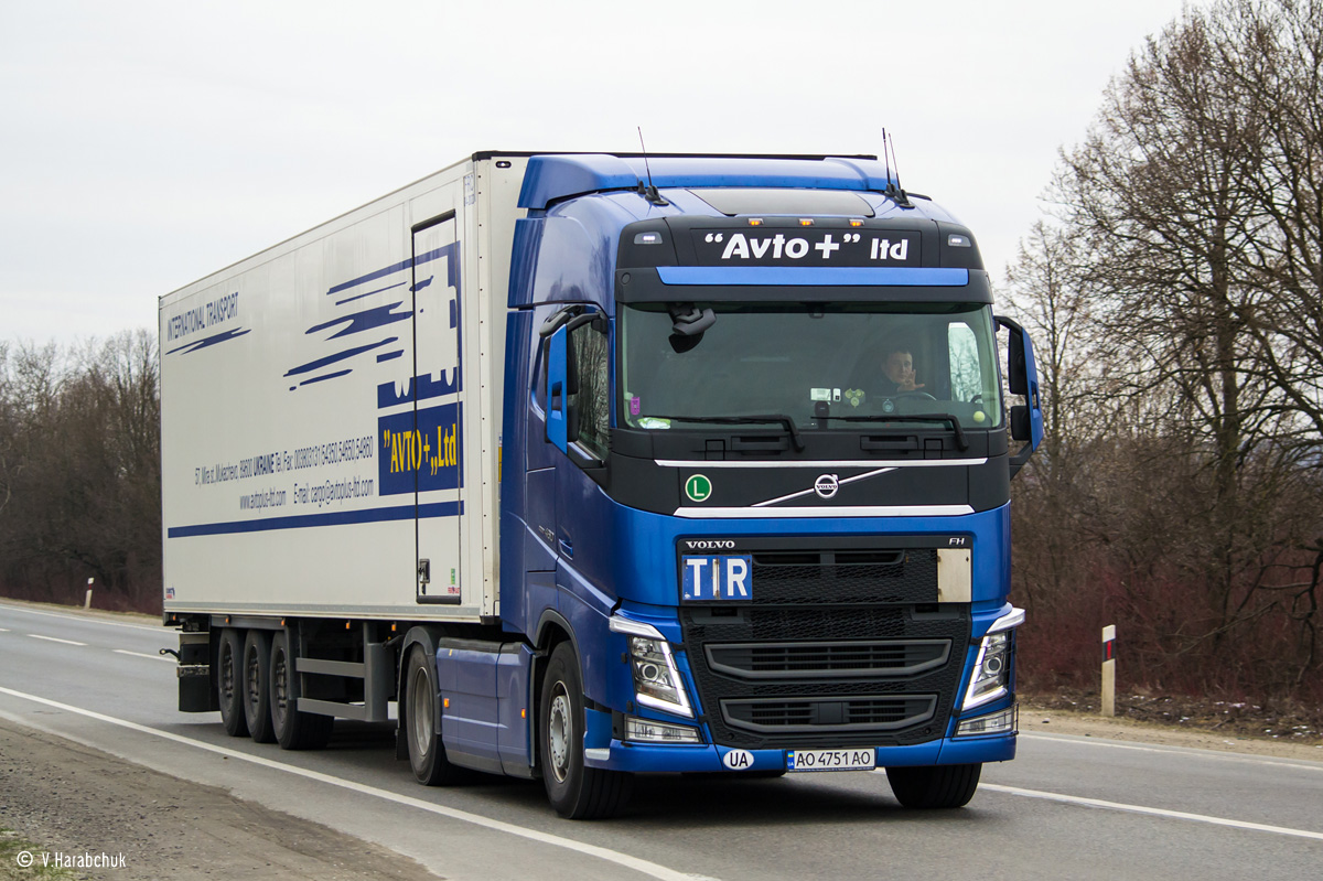 Закарпатская область, № АО 4751 АО — Volvo ('2012) FH.460