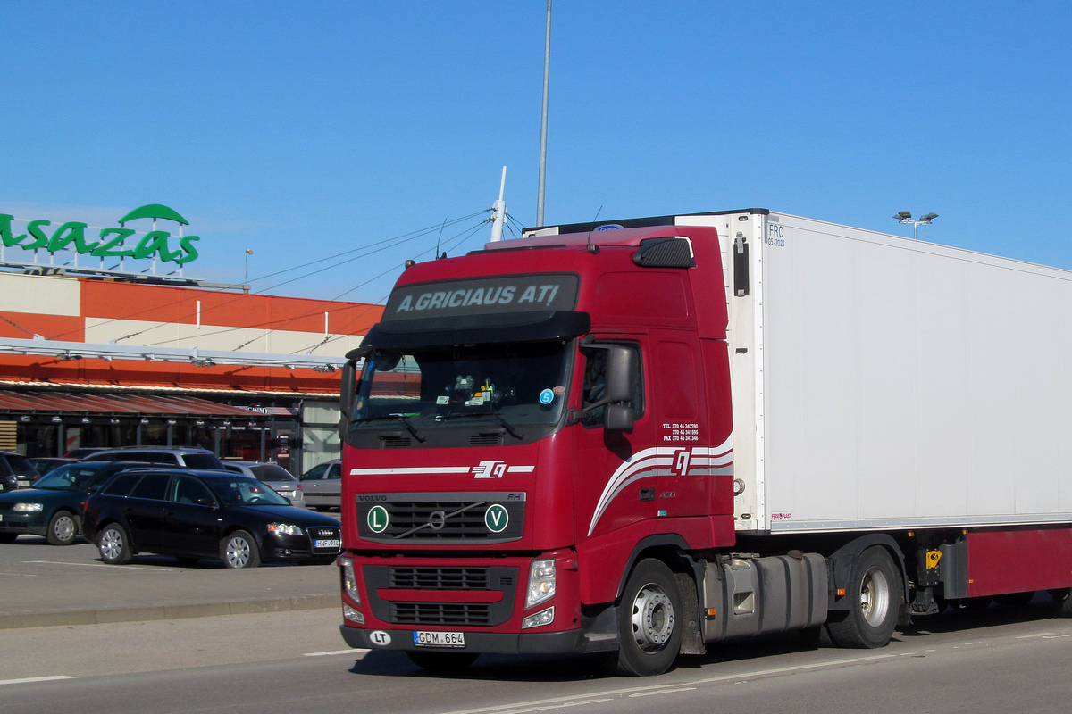 Литва, № GDM 664 — Volvo ('2008) FH.460