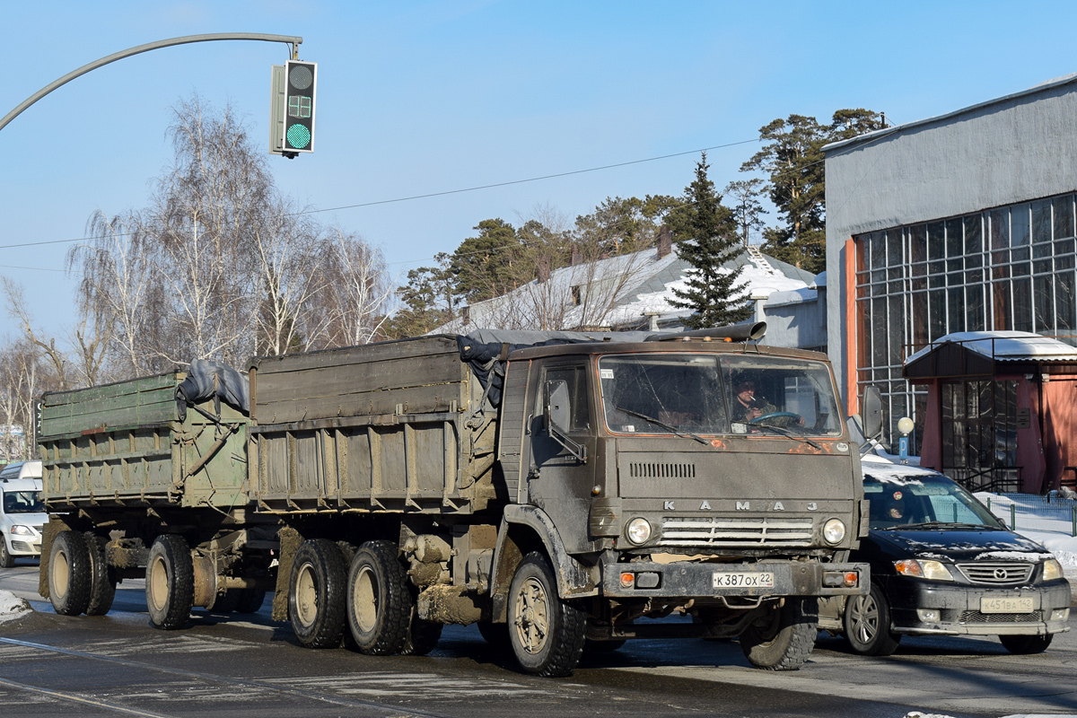 Алтайский край, № К 387 ОХ 22 — КамАЗ-5320