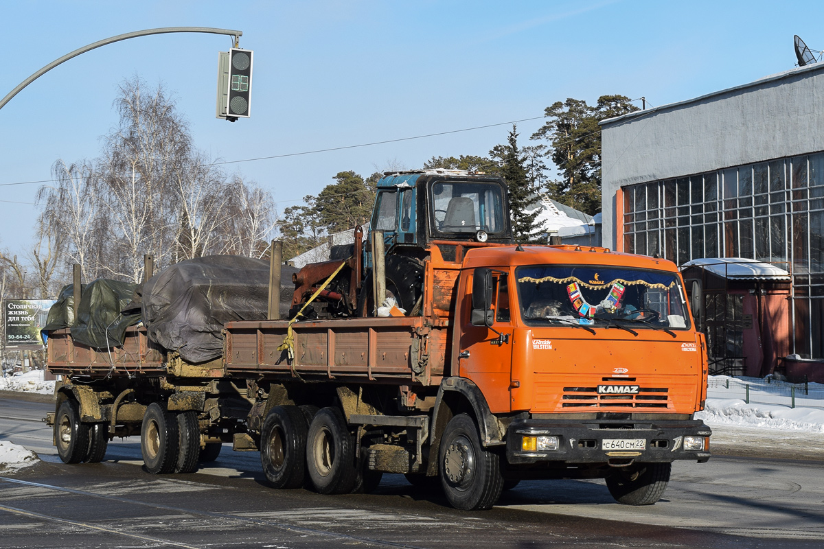 Алтайский край, № С 640 СМ 22 — КамАЗ-65115-15 [65115R]