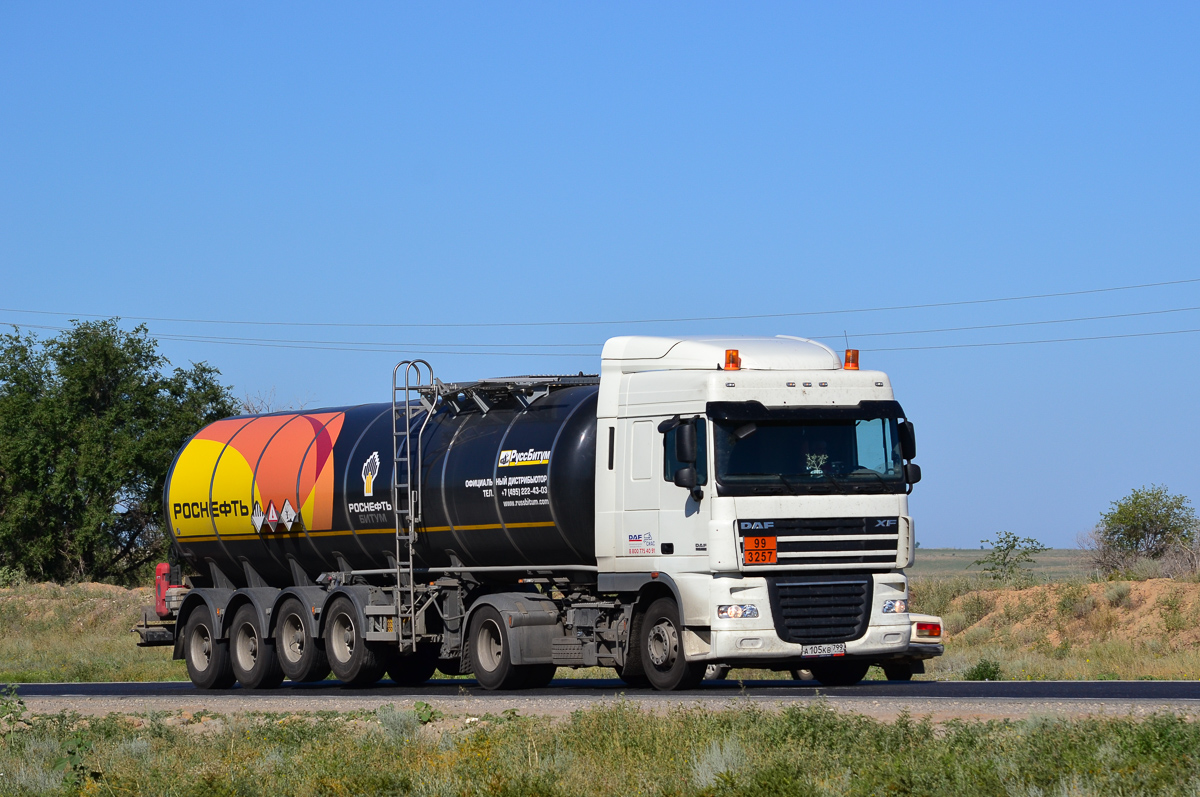 Москва, № А 105 КВ 799 — DAF XF105 FT