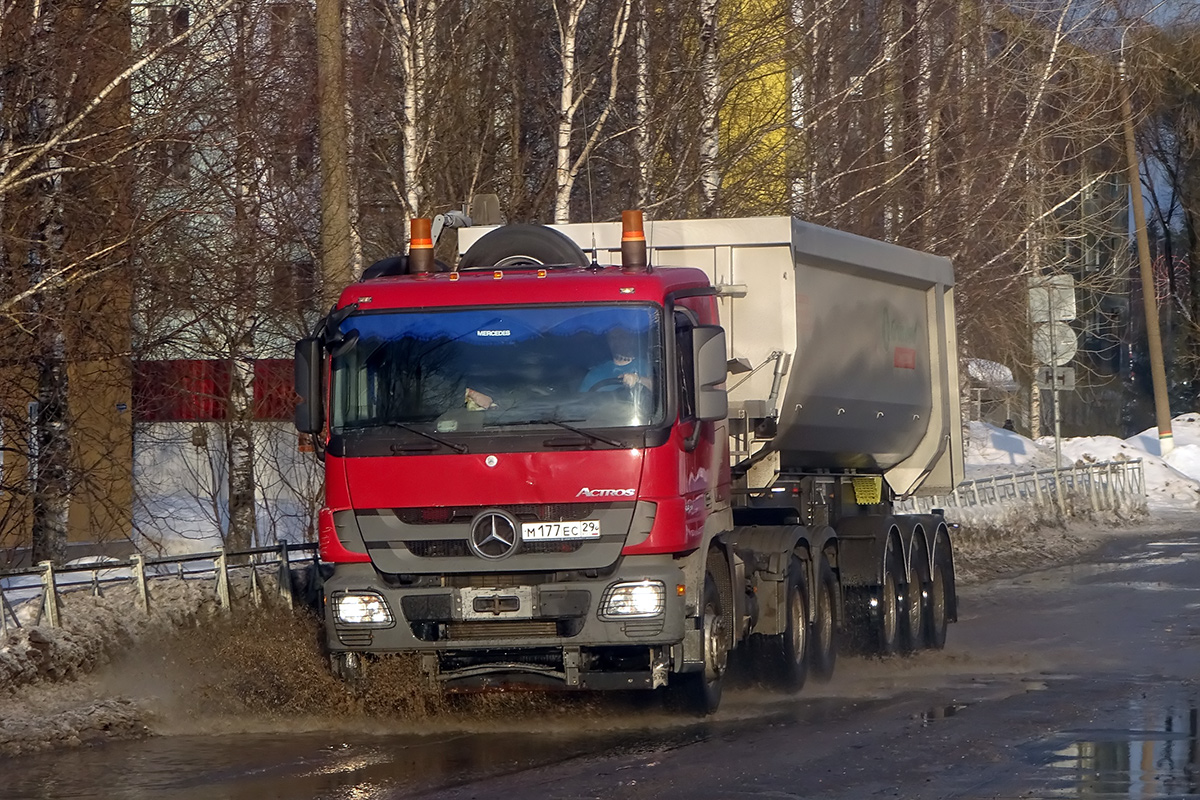 Архангельская область, № М 177 ЕС 29 — Mercedes-Benz Actros '09 3341 [Z9M]