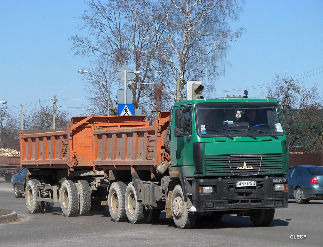 Витебская область, № АВ 9175-2 — МАЗ-6501 (общая модель)