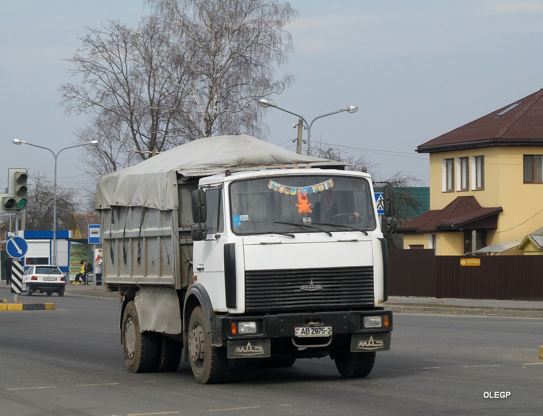 Витебская область, № АВ 2975-2 — МАЗ-5551 (общая модель)