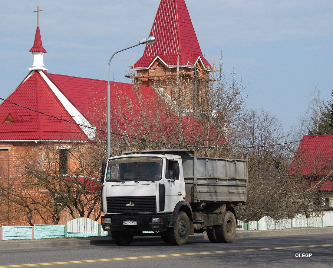 Витебская область, № АЕ 5143-2 — МАЗ-5551 (общая модель)