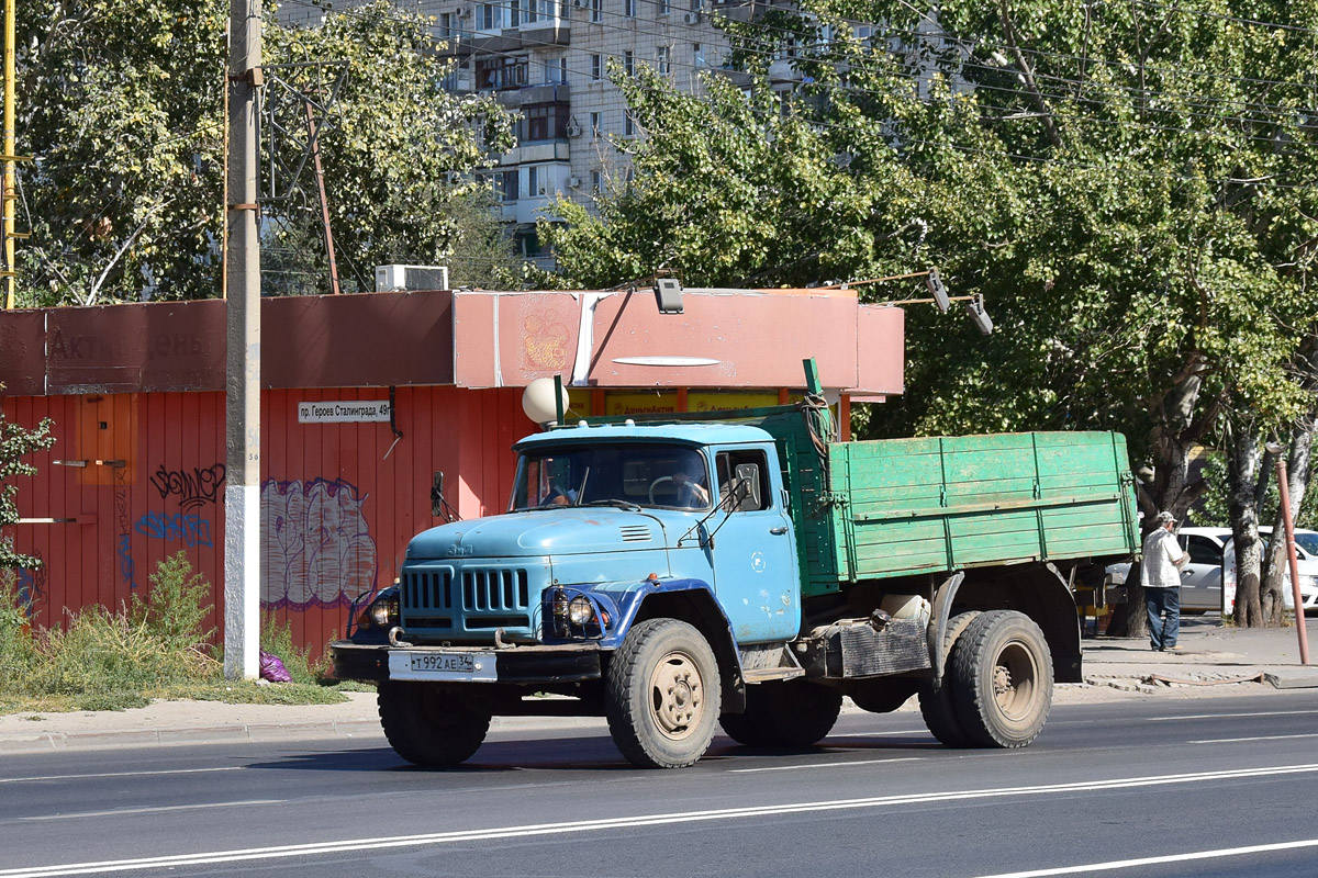 Волгоградская область, № Т 992 АЕ 34 — ЗИЛ-431410 (УАМЗ)